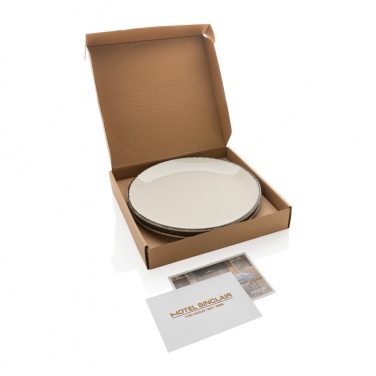 Logotrade promotional products photo of: Ukiyo dinner plate set of 2