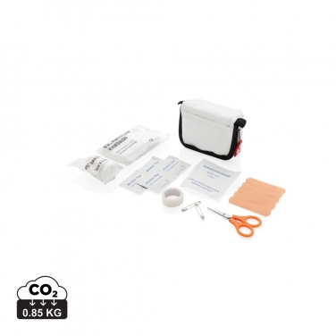 Logo trade promotional item photo of: First aid set in pouch
