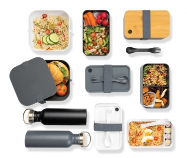 Logo trade promotional gifts picture of: PP lunchbox with spork