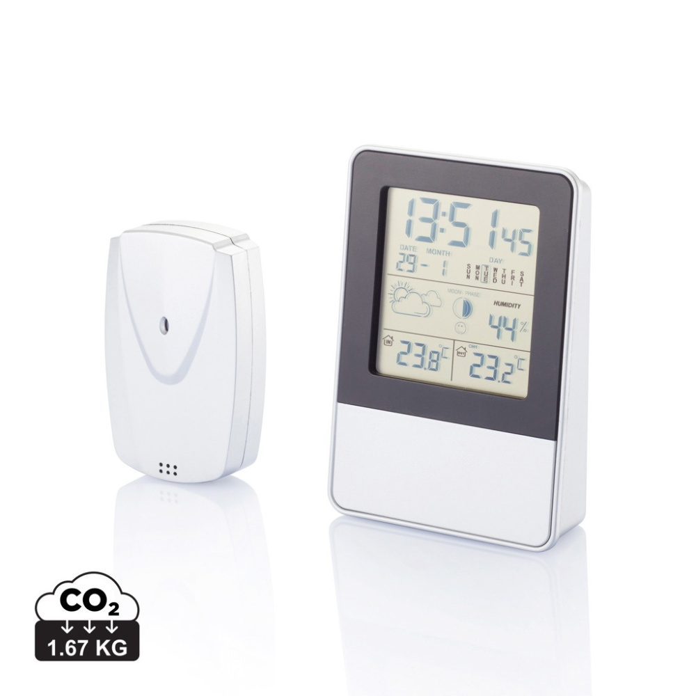 Logotrade advertising product image of: Indoor/outdoor weather station