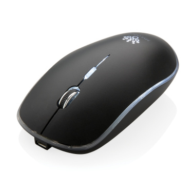 Logo trade promotional giveaways image of: Light up logo wireless mouse