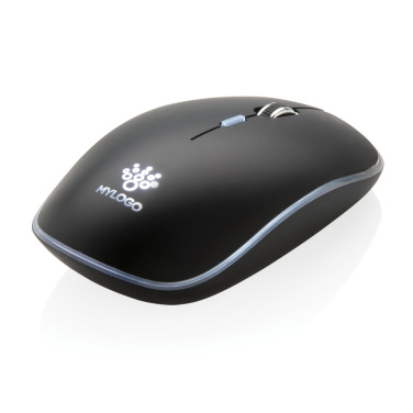 Logotrade promotional item image of: Light up logo wireless mouse