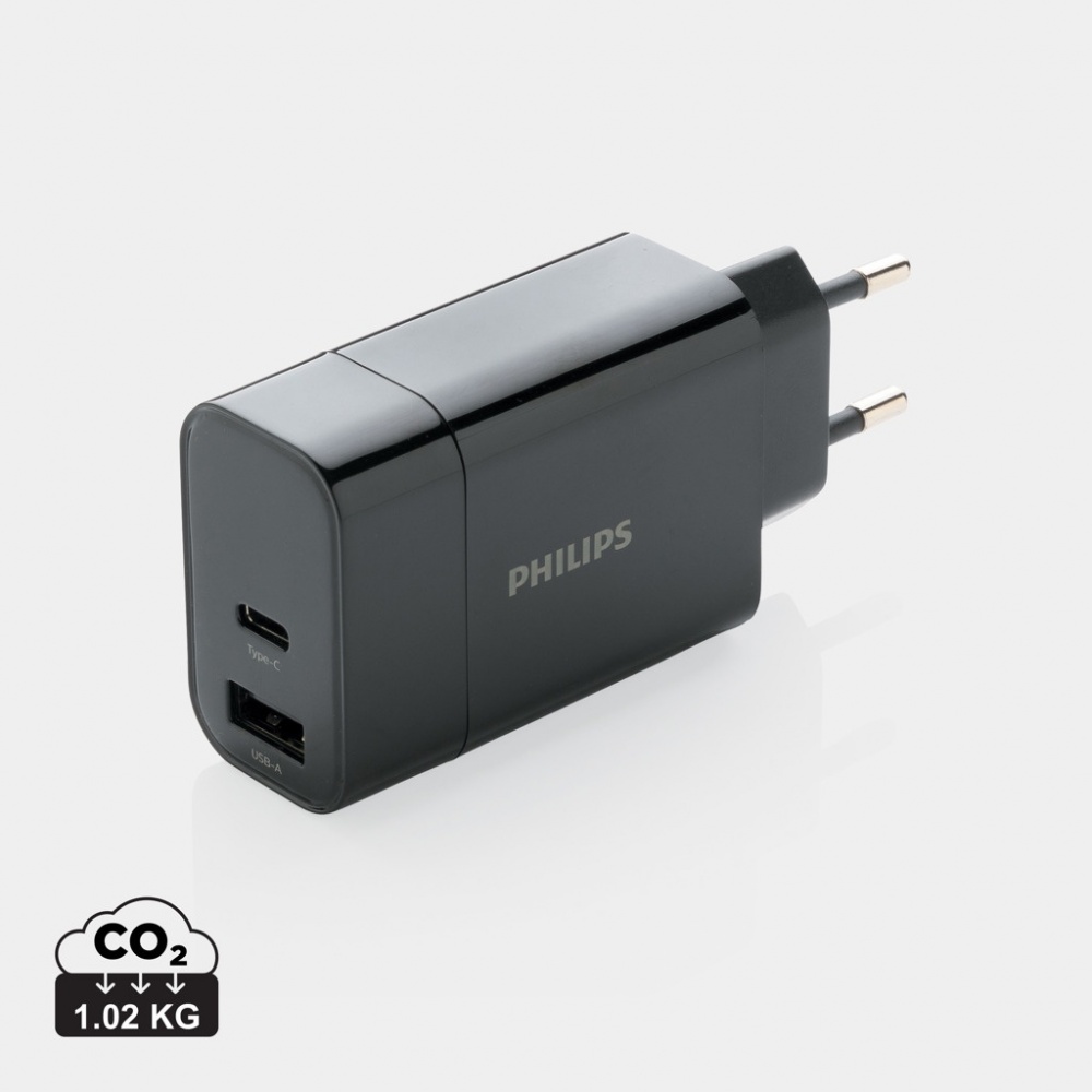 Logotrade promotional products photo of: Philips ultra fast PD wall charger