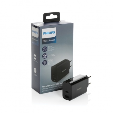 Logo trade advertising products image of: Philips ultra fast PD wall charger