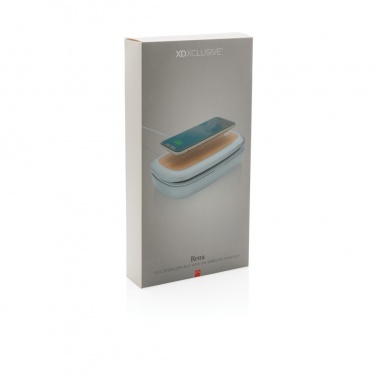 Logotrade promotional giveaways photo of: Rena UV-C steriliser box with 5W wireless charger