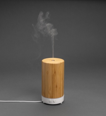Logo trade promotional merchandise photo of: RCS recycled plastic and bamboo aroma diffuser