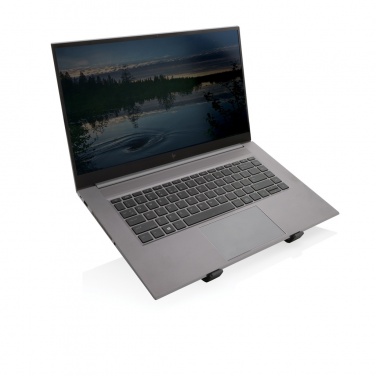 Logo trade promotional products image of: Terra RCS recycled aluminium universal laptop/tablet stand