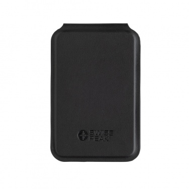 Logotrade promotional giveaway image of: Magstand RCS recycled PU magnetic phone wallet with stand
