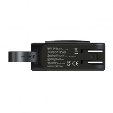 Logo trade promotional gifts picture of: Urban Vitamin Saratoga 5 in 1 universal charger