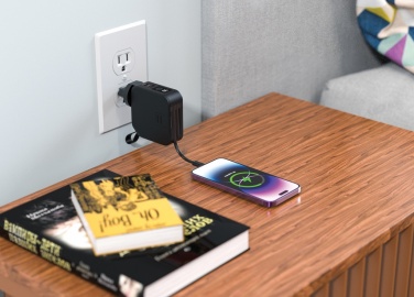 Logotrade promotional item picture of: Urban Vitamin Saratoga 5 in 1 universal charger