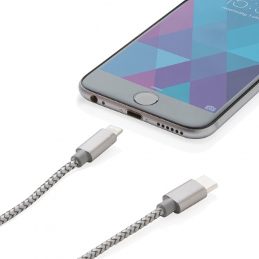 Logotrade promotional product picture of: 3-in-1 braided cable