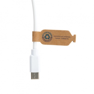 Logotrade corporate gift picture of: RCS recycled plastic Ontario 6-in-1 cable