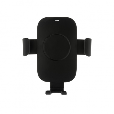 Logotrade promotional giveaway picture of: RCS recycled plastic 10W wireless charging car holder