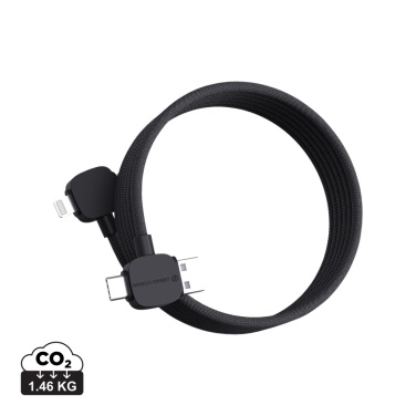 Logo trade promotional gifts image of: Urban Vitamin Stockton 65W RCS RTPE/RPET magnetic cable