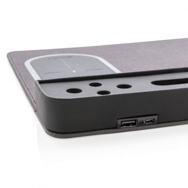 Logo trade promotional products picture of: Air mousepad with 5W wireless charging and USB