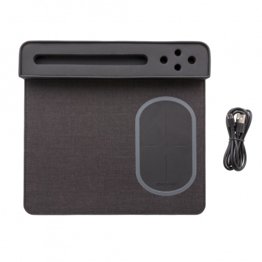 Logotrade promotional product image of: Air mousepad with 5W wireless charging and USB