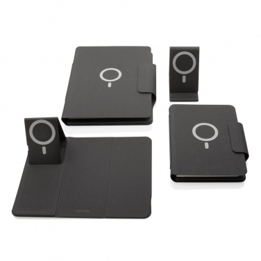 Logo trade promotional items picture of: Artic Magnetic 10W wireless charging phone stand