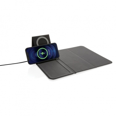 Logotrade promotional items photo of: Artic Magnetic 10W wireless charging phonestand