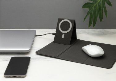 Logotrade promotional items photo of: Artic Magnetic 10W wireless charging phonestand