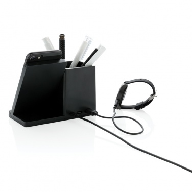 Logotrade promotional merchandise photo of: Ontario RCS recycled plastic 10W wireless charger
