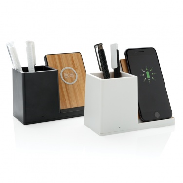 Logotrade promotional item image of: Ontario RCS recycled plastic 10W wireless charger
