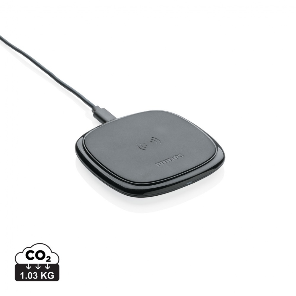 Logotrade advertising products photo of: Philips 10W Qi wireless charger