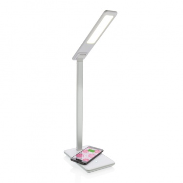 Logo trade advertising product photo of: 5W Wireless Charging Desk Lamp