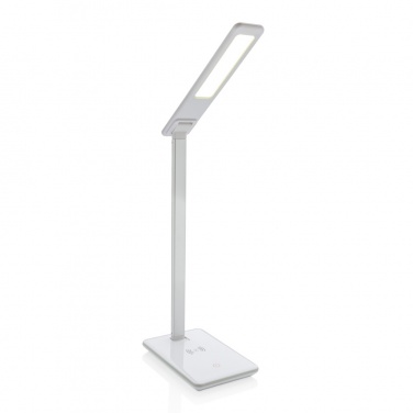 Logo trade business gifts image of: 5W Wireless Charging Desk Lamp