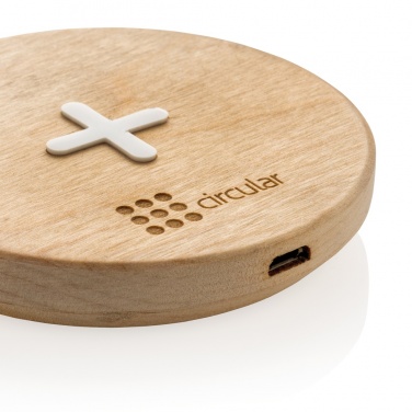 Logotrade advertising product image of: 5W wood wireless charger