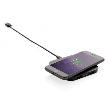 Logo trade business gift photo of: Wireless 5W charging pad