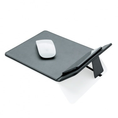 Logo trade promotional gift photo of: Mousepad with 5W wireless charging