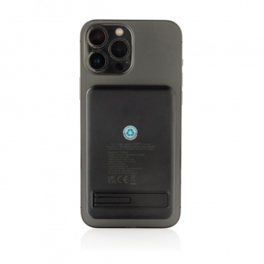 Logotrade corporate gift picture of: Powerbase RCS recycled plastic 3 in 1 charger with powerbank