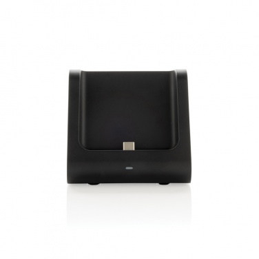 Logotrade corporate gift picture of: Powerbase RCS recycled plastic 3 in 1 charger with powerbank