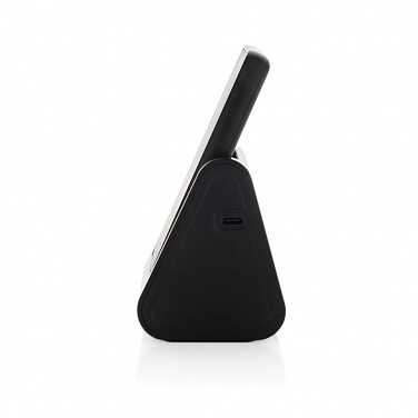 Logo trade promotional merchandise photo of: Powerbase RCS recycled plastic 3 in 1 charger with powerbank