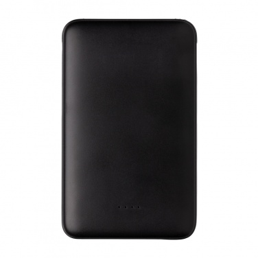 Logotrade promotional merchandise photo of: 5.000 mAh Pocket Powerbank with integrated cables