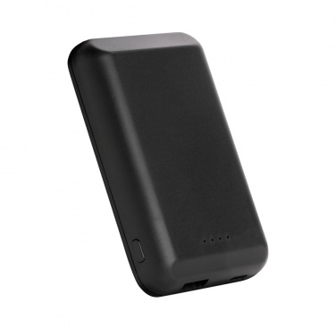 Logo trade promotional items picture of: Magnetic 5.000 mAh 5W wireless powerbank