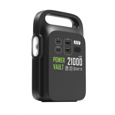 Logo trade promotional merchandise photo of: Power Vault RCS rplastic 21000 mAh portable power station
