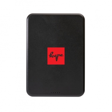Logo trade business gifts image of: Magnetix RCS recycled plastic 5000 mah magnetic powerbank