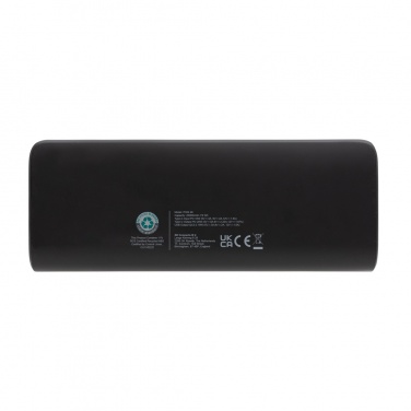Logotrade promotional gift picture of: FlashCharge RCS rplastic 20000 mah fast charge powerbank