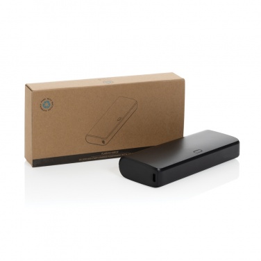 Logotrade promotional giveaway image of: FlashCharge RCS rplastic 20000 mah fast charge powerbank