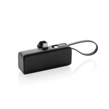 Logo trade promotional items image of: Powerlink RCS rplastic 3000 mah powerbank USB C connector