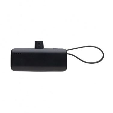 Logo trade promotional gift photo of: Powerlink RCS rplastic 3000 mah powerbank USB C connector
