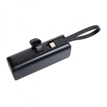 Logotrade promotional merchandise image of: Powerlink RCS rplastic 3000 mah powerbank USB C connector