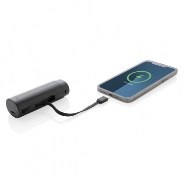 Logo trade promotional giveaway photo of: CycleCell 5000 mah removable battery powerbank