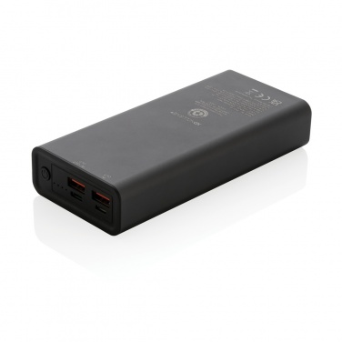 Logotrade promotional product picture of: Terra RCS recycled 20W aluminium powerbank 20.000 mAh