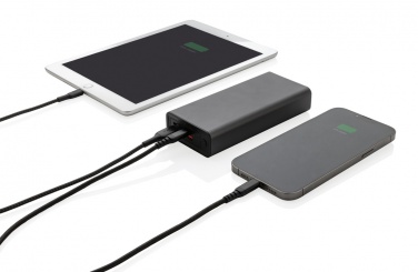 Logotrade promotional products photo of: Terra RCS recycled 20W aluminium powerbank 20.000 mAh
