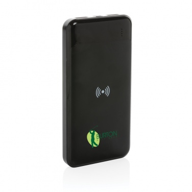 Logotrade promotional gift picture of: RCS standard recycled plastic wireless powerbank