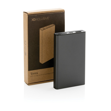 Logotrade promotional giveaways photo of: Terra RCS recycled aluminium powerbank 5.000 mAh