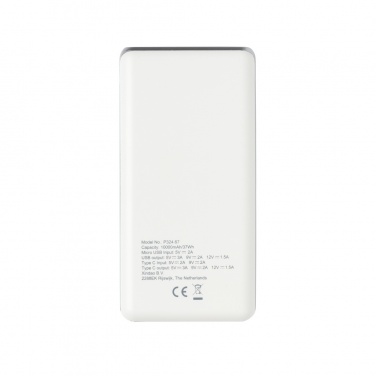 Logotrade promotional products photo of: Ultra fast 10.000 mAh powerbank with PD