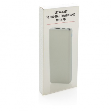 Logotrade corporate gifts photo of: Ultra fast 10.000 mAh powerbank with PD